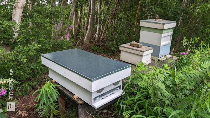 Make your own beehive for the garden, by Jeroen