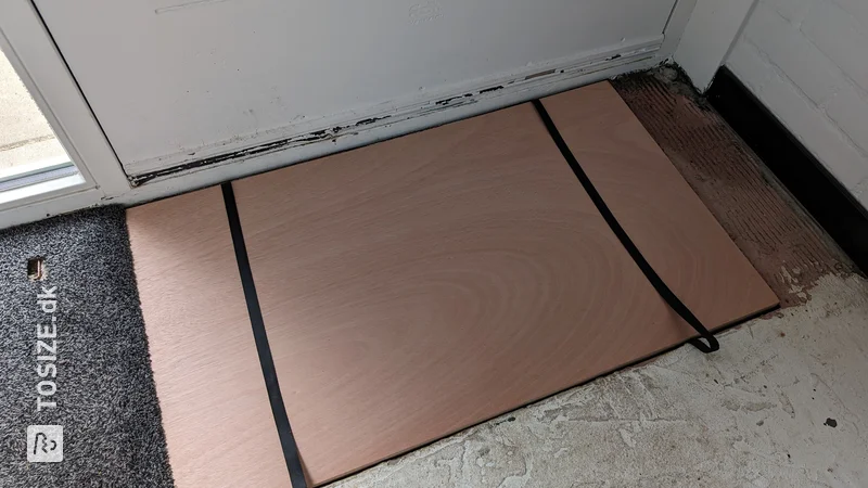 Decorate your crawl space with a handmade cover, by Roald