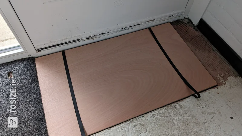 Decorate your crawl space with a handmade cover, by Roald