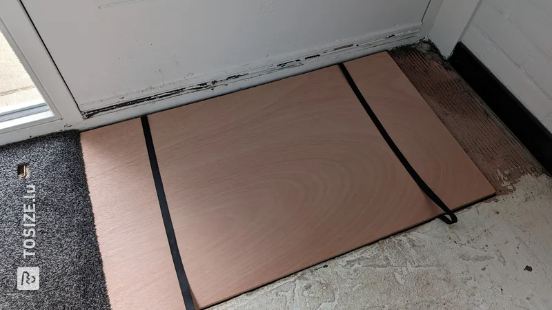 Decorate your crawl space with a handmade cover, by Roald