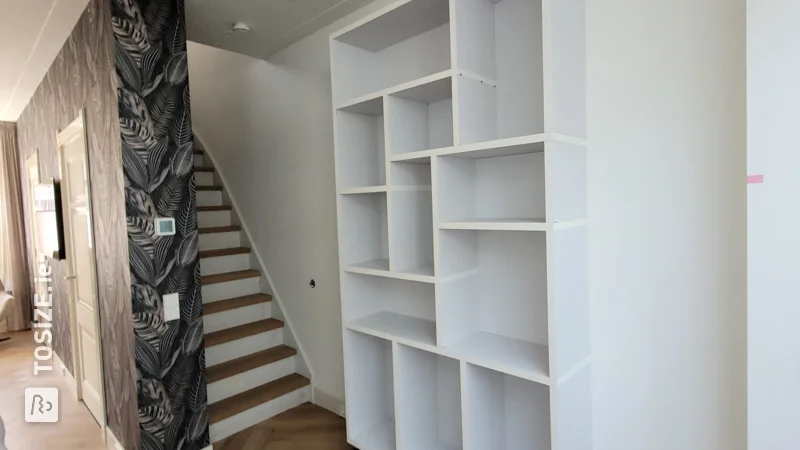 Make your own shelving unit with doors and legs, by Feiko