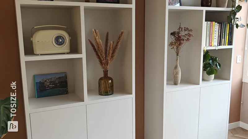 Double shelving unit with TOSIZE Furniture for the dining room, by Mike