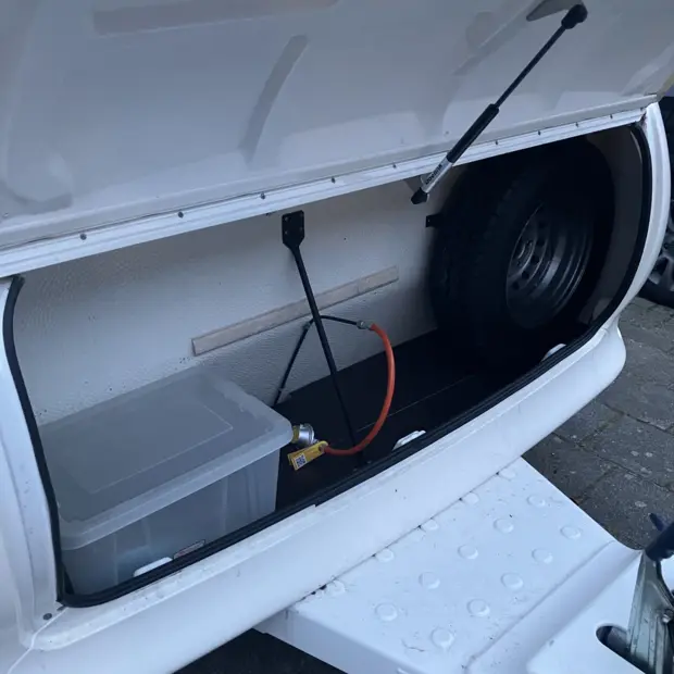 Caravan disselbak