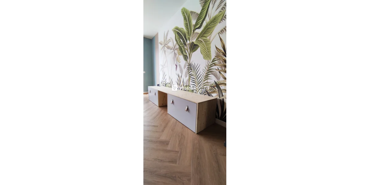 Unit De Rangement DIY Avec Sous couche En pic a Finlandais Pour 