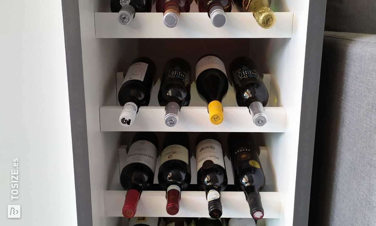 Mueble bar con frigorífico y congelador, de Jeroen