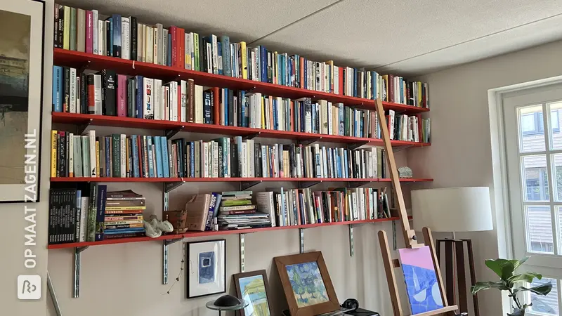 Stylish Bookcase and Kitchen Shelves, by Sterre