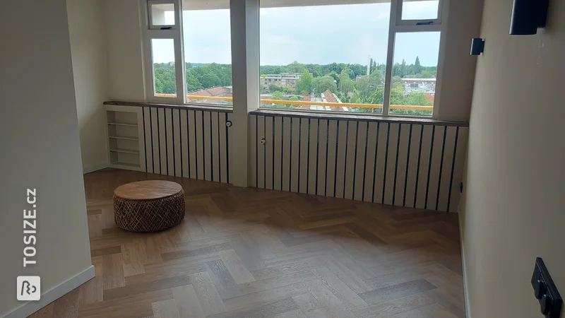 Modern radiator conversion for the living room, by Rob and Martijn