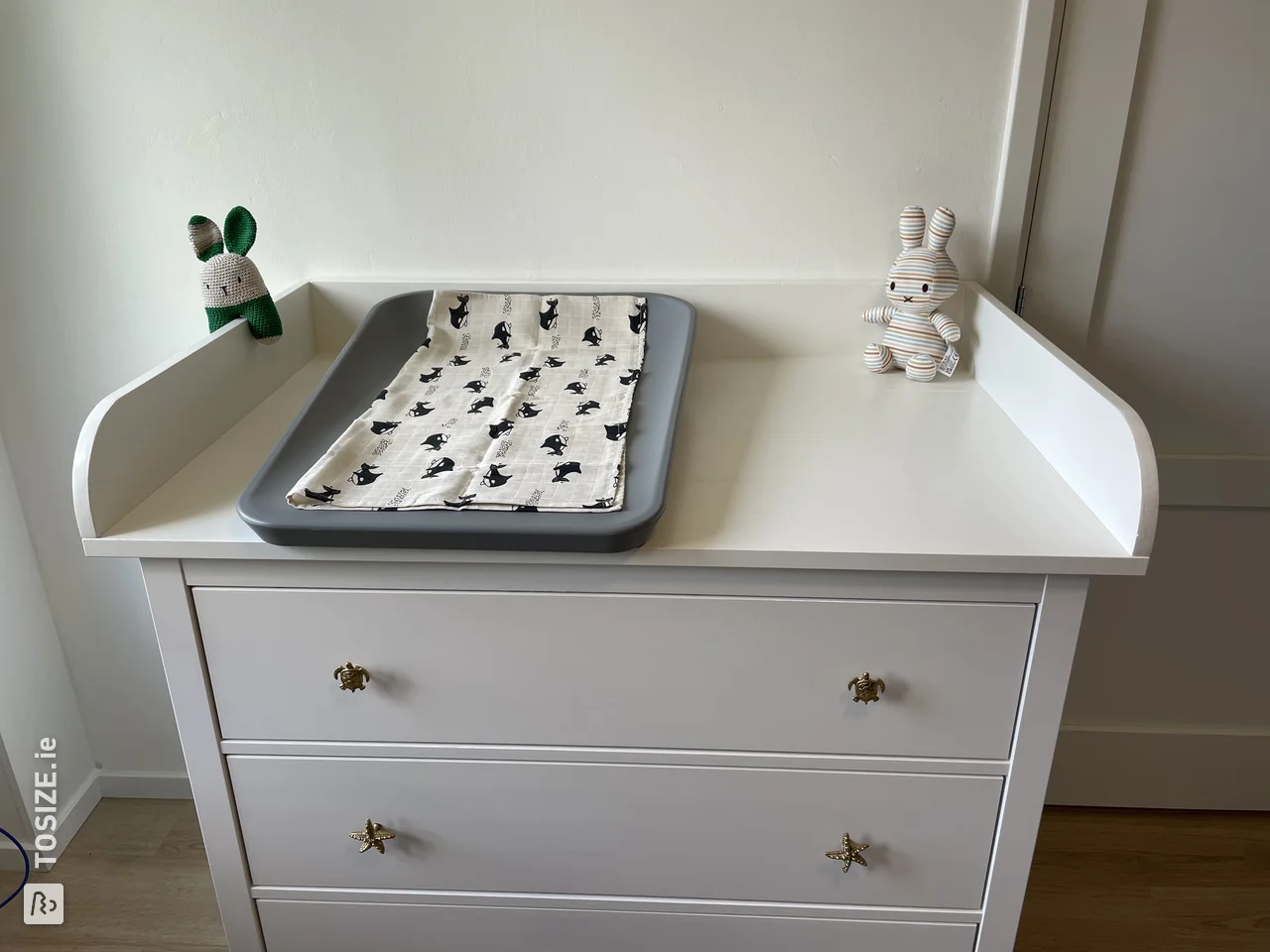 Hemnes as changing table online