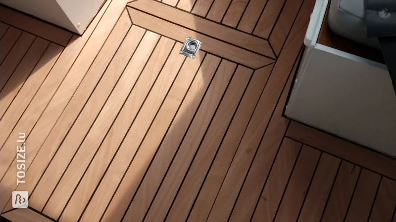 Créez un plancher en bois semi-teck pour votre bateau, par Beer