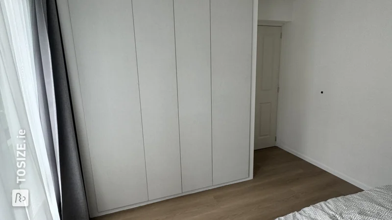 Custom doors for IKEA PAX built-in, by Bastiaan