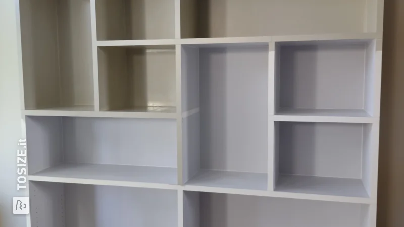 Make your own shelving unit with TOSIZE Furniture, by Hanneke