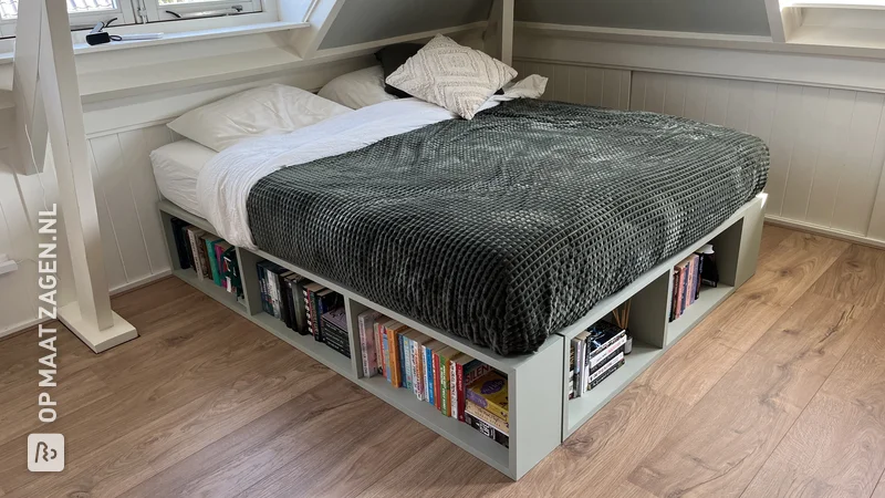 Create your own unique book bed with MDF 25mm, by Marco