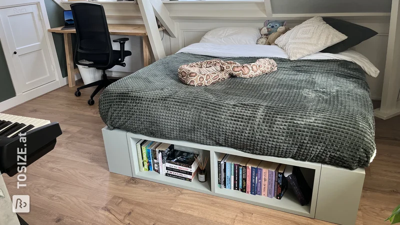 Create your own unique book bed with MDF 25mm, by Marco