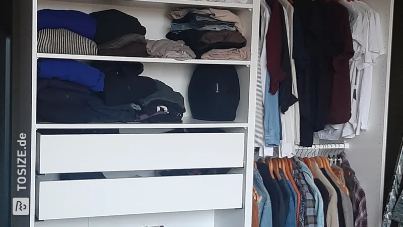 DIY-Türen für einen Kleiderschrank von Ildiko