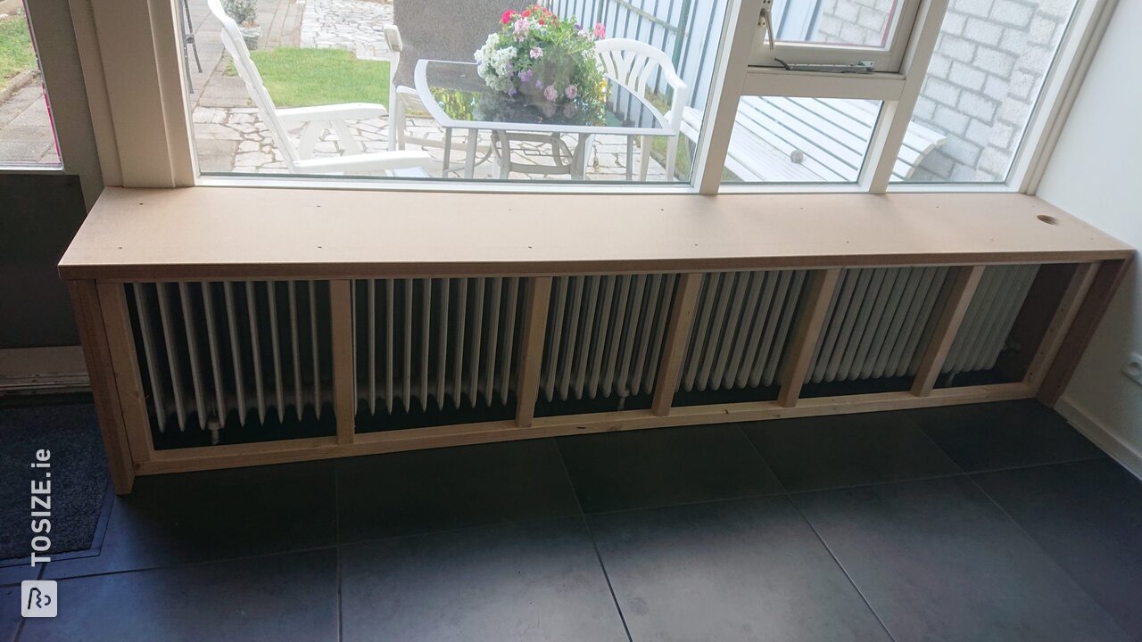 Conversion radiator MDF, by Brian