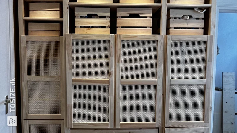 IKEA IVAR transformation: Stylish living room cabinet, by Wesley