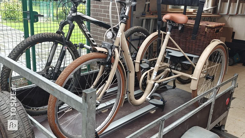 Transform your Trailer into a Bicycle Carrier, by Kenny