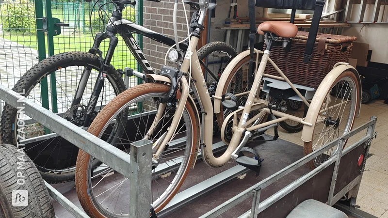 Transform your Trailer into a Bicycle Carrier, by Kenny