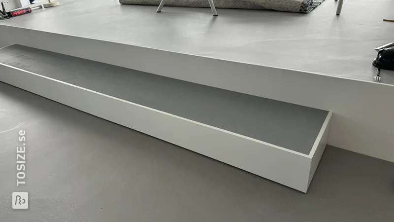 Modern step for the living room, by Sjaak