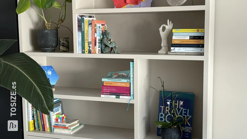 Make your own custom shelving unit for the living room, by Robert