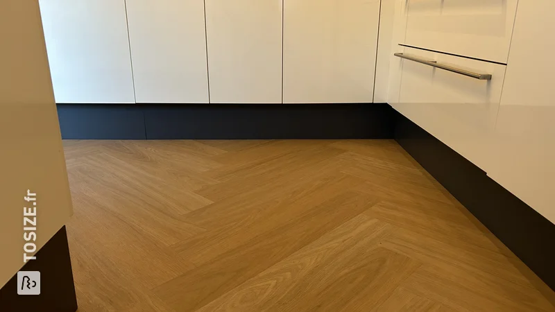 Make stylish kitchen skirting boards with MDF, by Tim