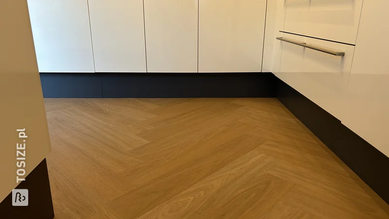 Make stylish kitchen skirting boards with MDF, by Tim