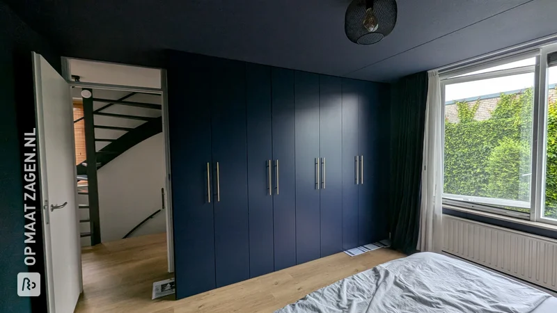 Doors for an IKEA Pax wardrobe, by Maartje