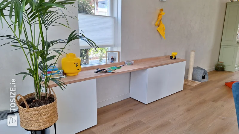 DIY Beech Play Table on IKEAcKastjes, by Eelcog