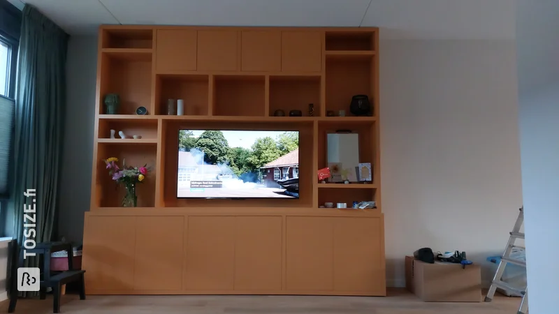 Create a Custom TV Furniture Wall, by Marjon