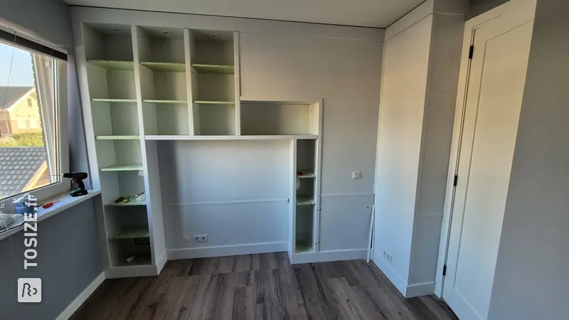 Un espace de travail créatif en MDF à la maison, par Maurits