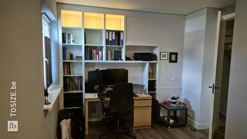 Un espace de travail créatif en MDF à la maison, par Maurits