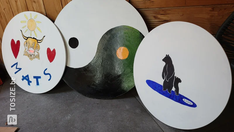 Skimboards uniques DIY pour la plage, par George