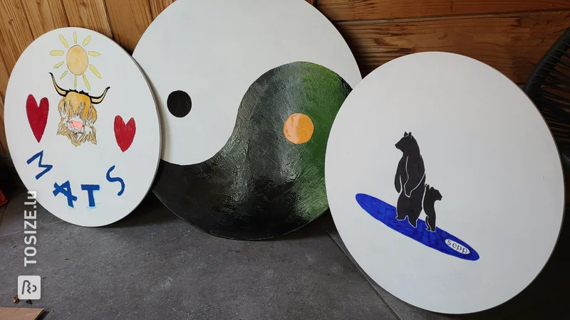 Skimboards uniques DIY pour la plage, par George