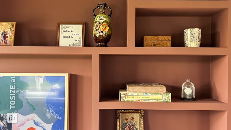 Transform your TV room with a DIY corner cabinet, by Gwenda