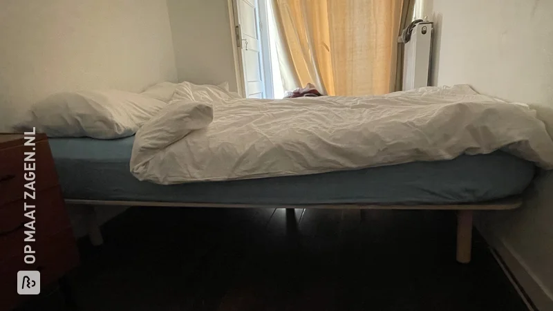 Create a unique platform bed from Plywood, by TJ