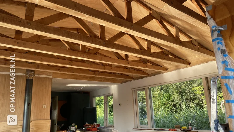 Transform your ceiling: A pitched roof with charisma, by Nienke