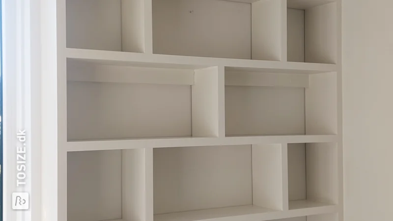 A custom bookcase made easy, by Rick