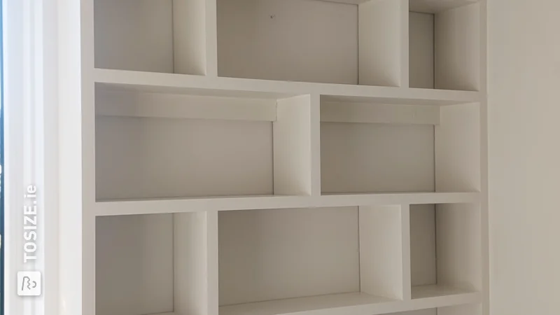 A custom bookcase made easy, by Rick