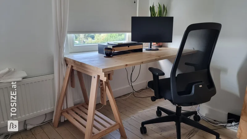 DIY transparenter Schreibtisch im skandinavischen Stil von Mats