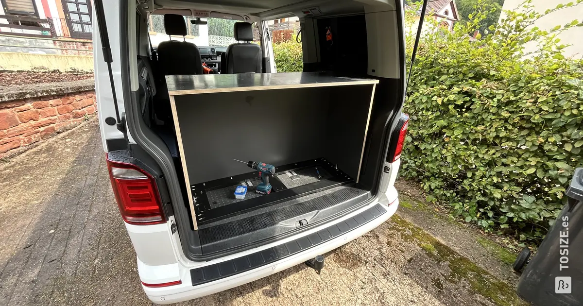 DIY Bulli Box para VW California T6: solución camper robusta hecha de ...