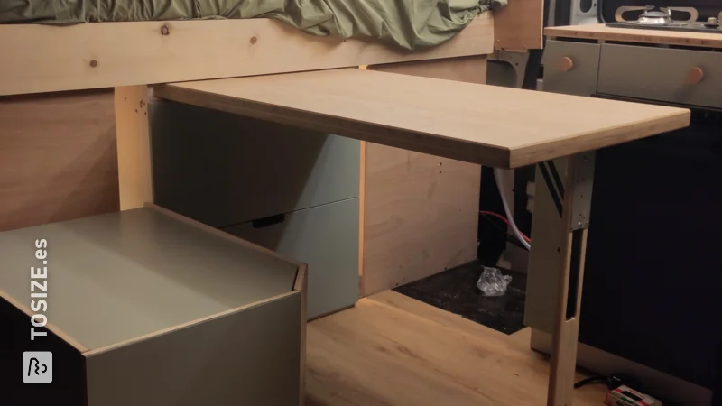 Create a Camper with DIY Furniture and Furnishings, by Wout