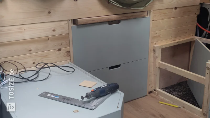 Creëer een camper met DIY Meubels en Inrichting, door Wout