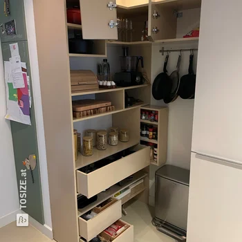 Create a Pinterest-inspired pantry, by Sander