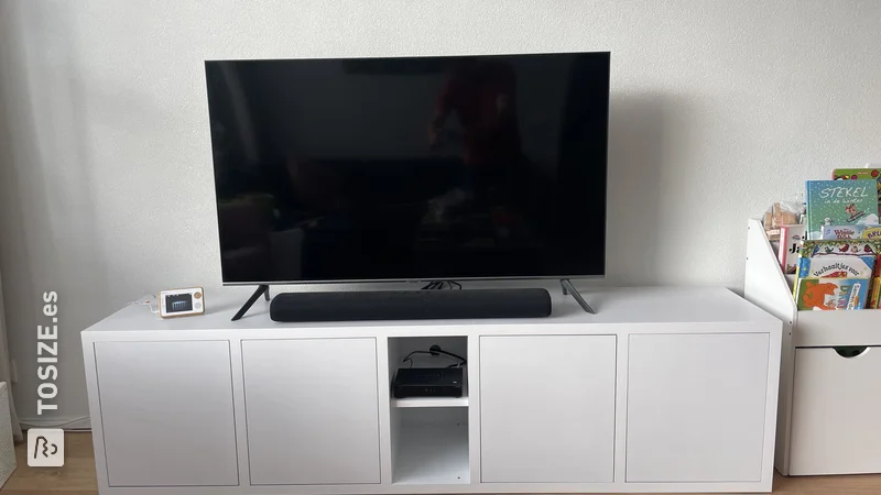 Inspiración DIY: haz tu propio mueble para la televisión con hoja de roble, por Anthony