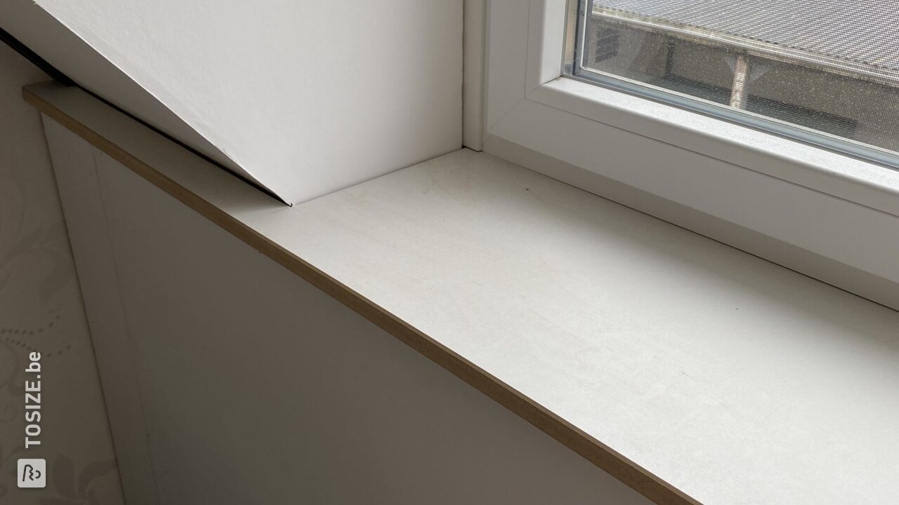 DIY dakkapel opknappen door het plaatsen van vensterbank, door Marthijn