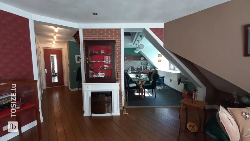 Jaren 30 deuren en architraven gerenoveert, door Andre