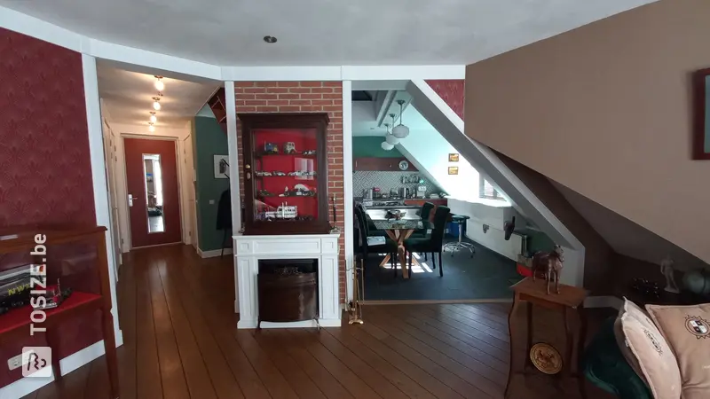 Jaren 30 deuren en architraven gerenoveert, door Andre