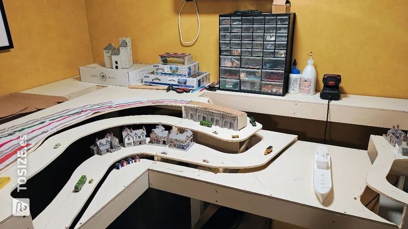 Una nueva maqueta de ferrocarril, por Reinder