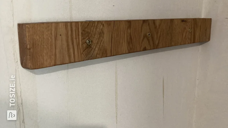 Rustic Oak Fitted Shelves Transform Your Office, by Michael