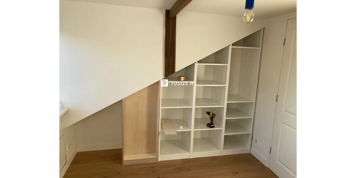 Portes d'armoires sur mesure en contreplaqué de bouleau pour toit en